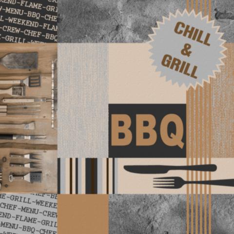 Get inspired by our BBQ mat examples!